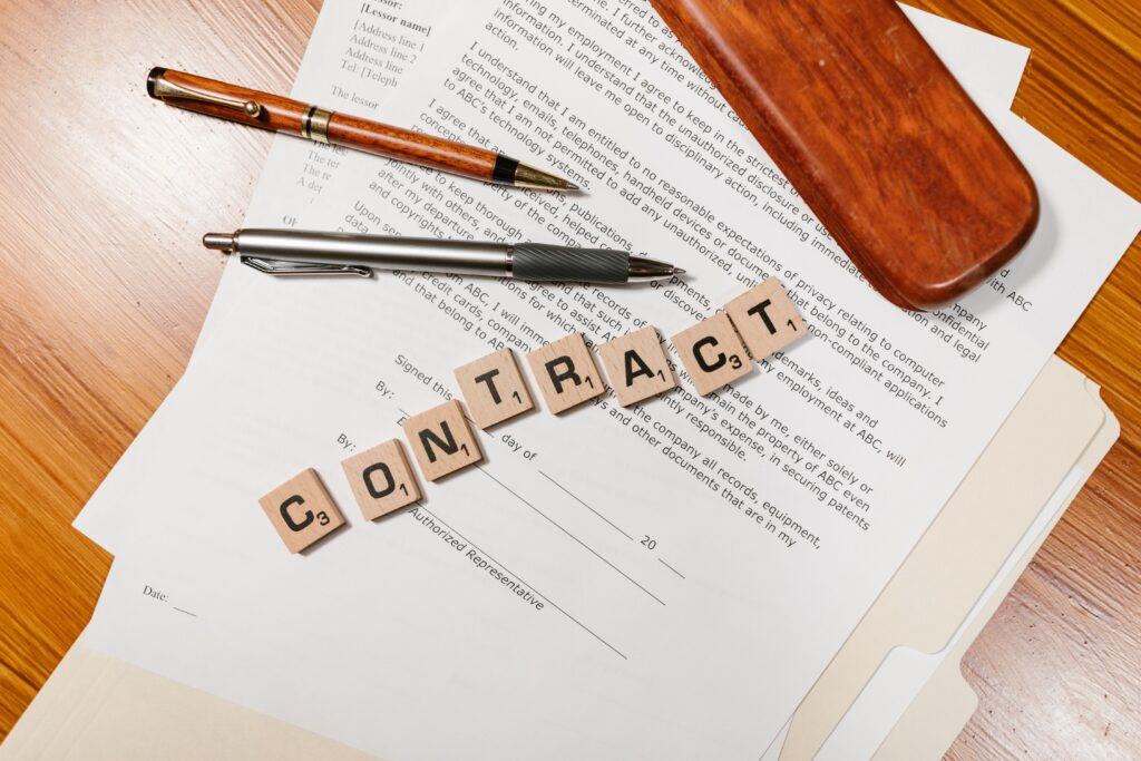 Contracts with minor